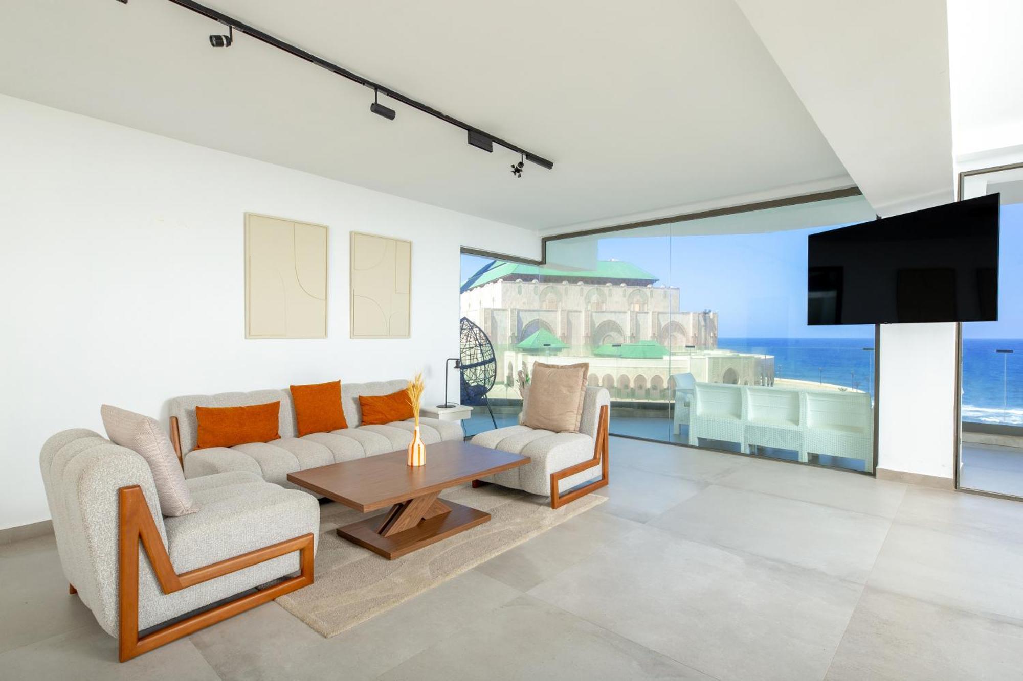 Thecasaedition - Bel Azur - Sea View & Hassan II Mosque Residency Casablanca Eksteriør bilde